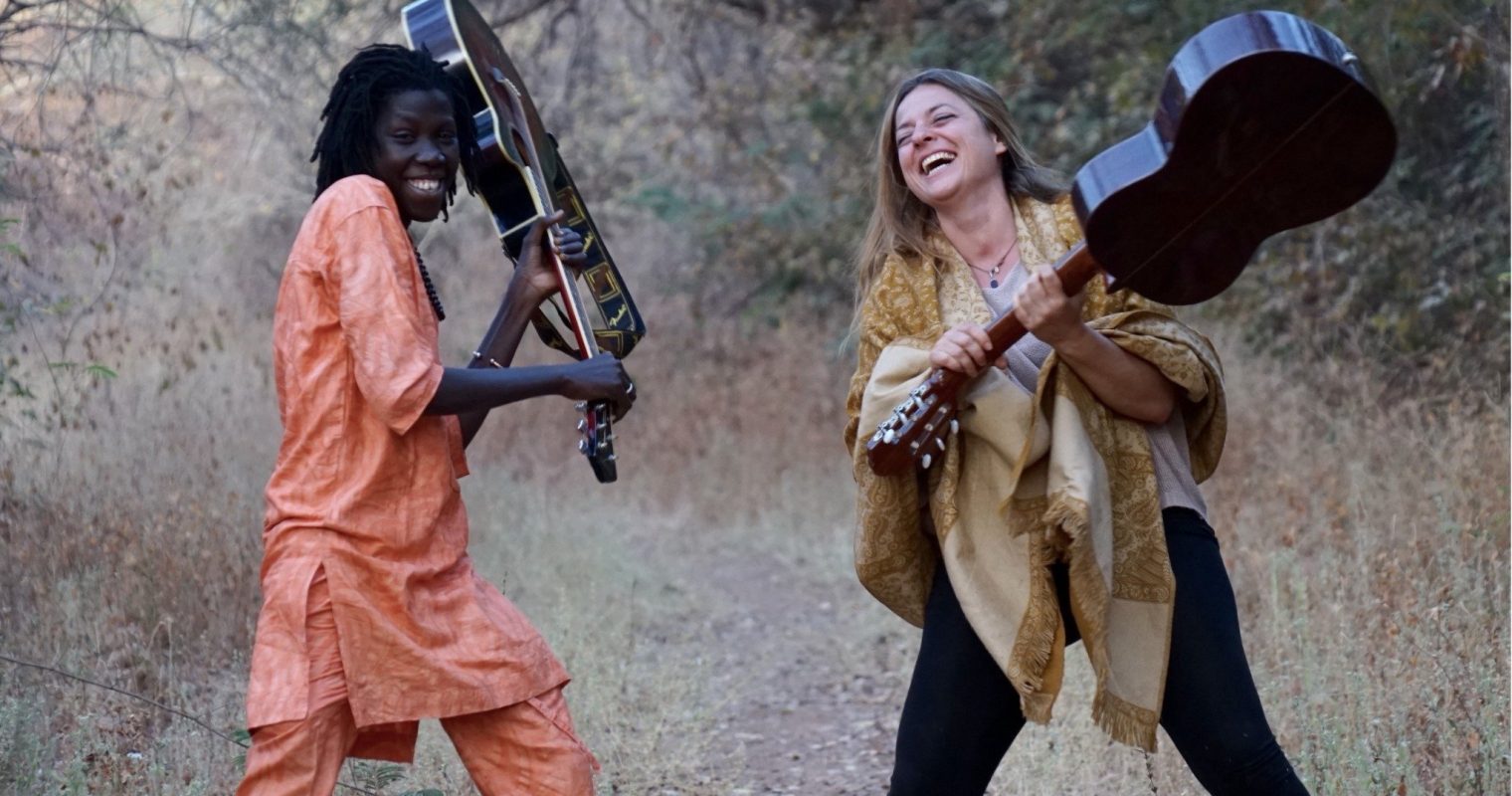 soledad Kalza et Sina Kienou